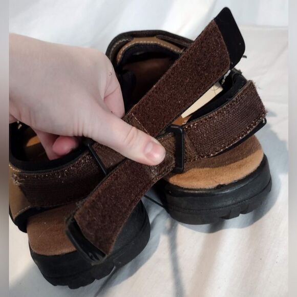 Falls Creek Fisherman Tan Brown Sport Sandal Mens Size 10 M main image 4